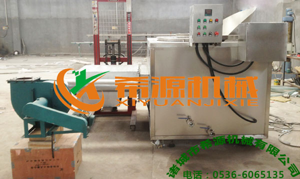 燃煤自動出料油炸鍋