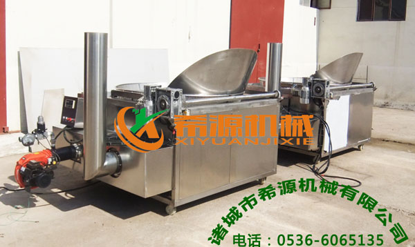 燃氣自動出料油炸鍋