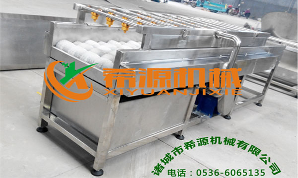 根莖類毛刷清洗機